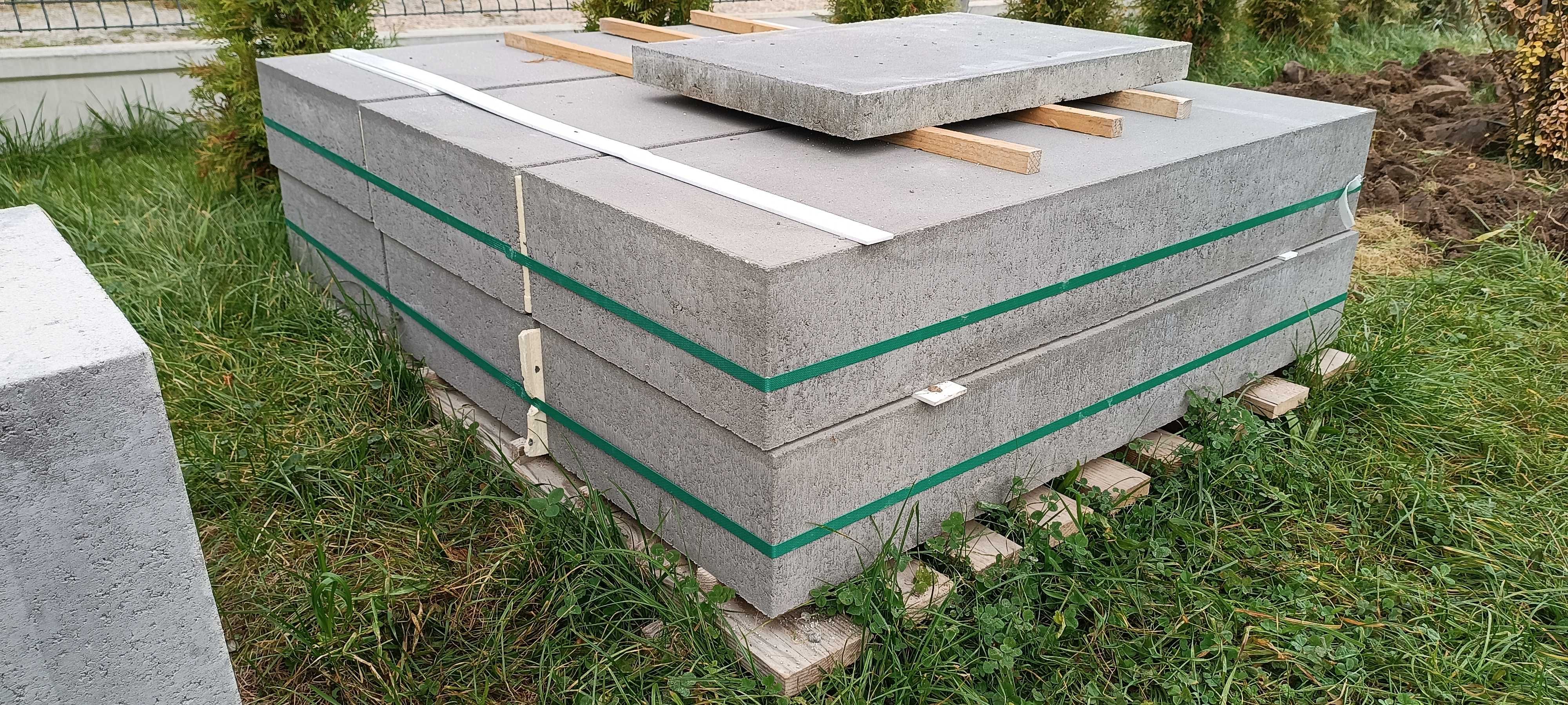 Bloki schodowe szare dl100xszer37grux15  nowe Polbruk