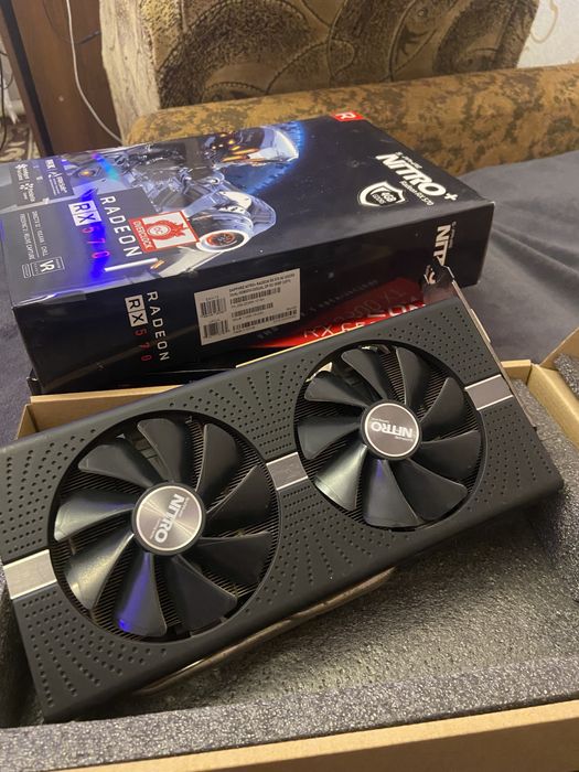 видеокарта rx 570 4gb