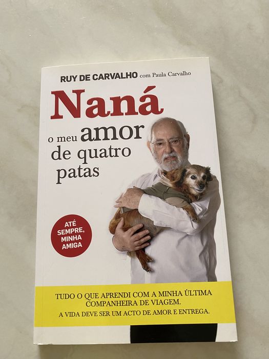 Livro Naná o meu amor de quatro patas