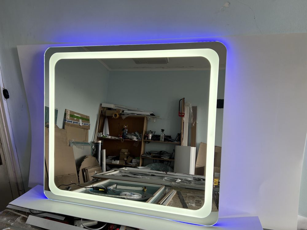 Виготовляємо дзеркало з підсвіткой лед led зеркало с подсветкой