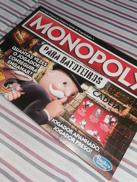Jogo monopoly como novo
