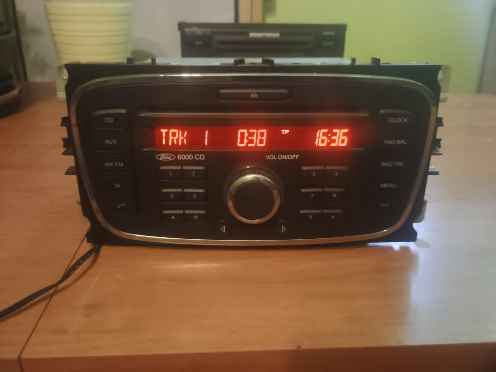 Radio Ford 6000CD fiesta focus Kuga S-Max transit Mondeo