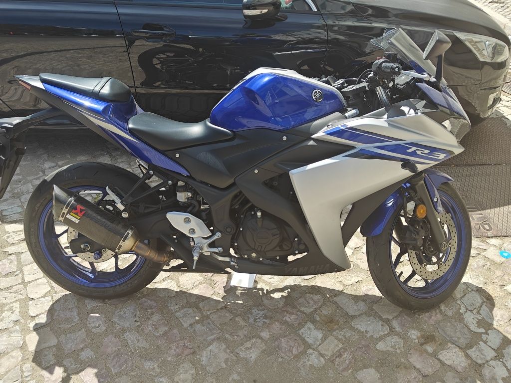 Mota Yamaha R3 ABS 2016 RaceBlue