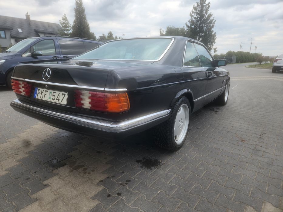 Mercedes Sec 500 zamiana