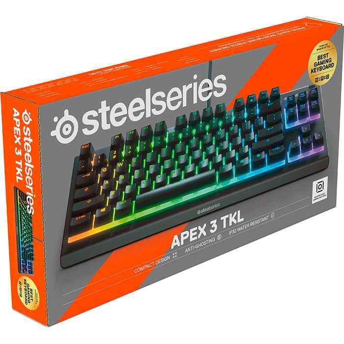 Клавіатура SteelSeries Apex 3 TKL НОВА