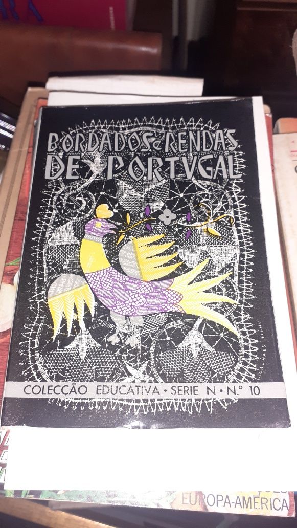 Bordados e rendas de Portugal raro S. Calvet Magalhães 1970