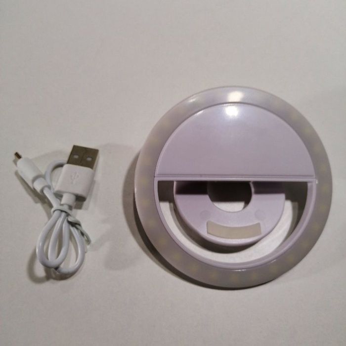 Anel de LUZ LED para telemóvel