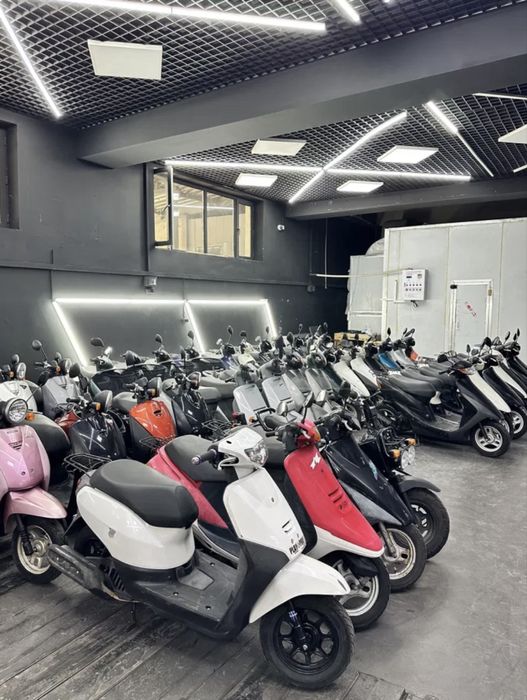 Скутера без пробігу по укр з японіі з контейнера