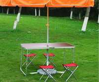 стол для пикника рыбалки туризма раскладной стол для пикника +4 стула