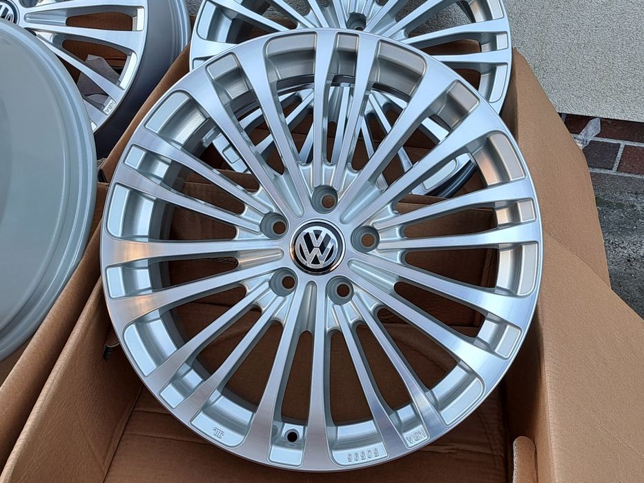 ALUFELGI NOWE VW 18 5x112 Golf Jetta Caddy Touran Beetle T-Roc Poler!
