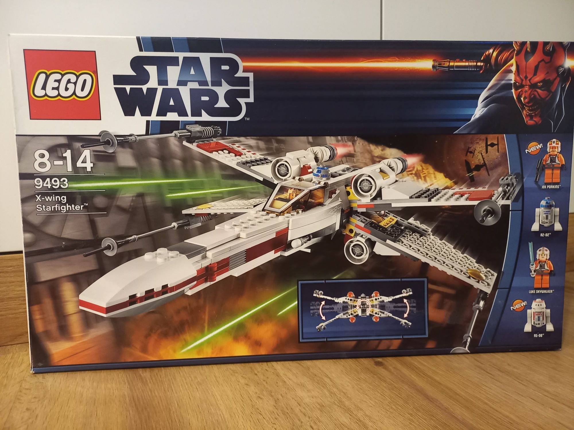 LEGO Star Wars 9493 X-Wing Starfigther 2012 rok 100% kompletny