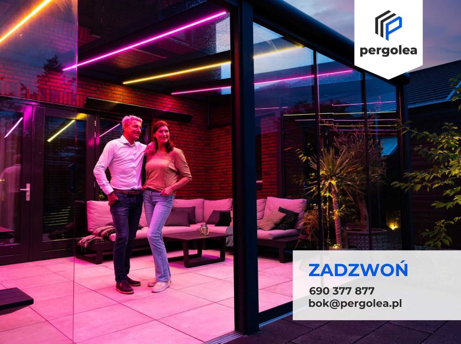 Szklany OGRÓD ZIMOWY 4x3 z Montażem Weranda Aluminiowa Zadaszenie HIT!