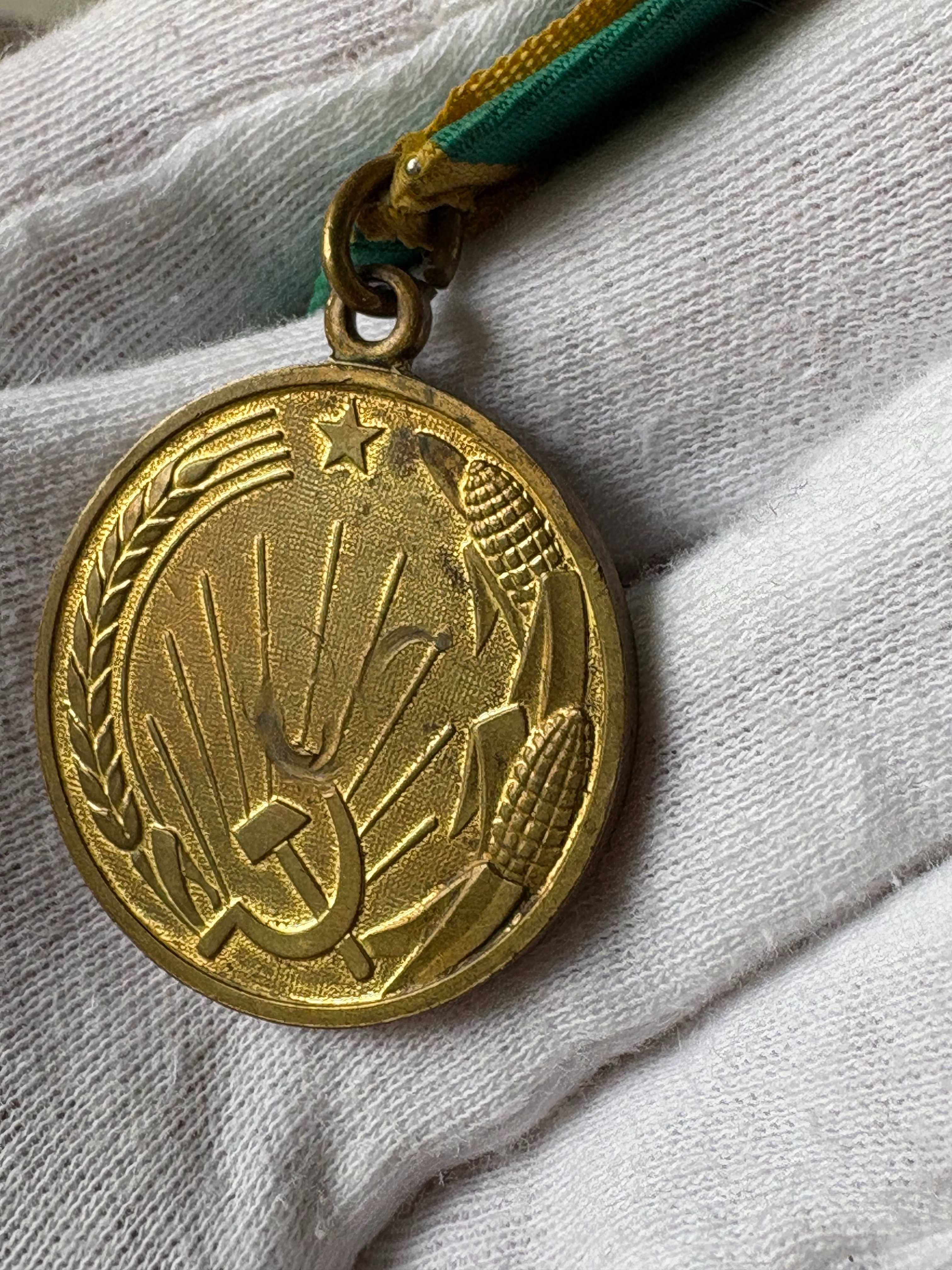 Medal „Za rozwój ziem dziewiczych” jest nagrodą państwową ZSRR. (1)