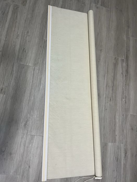 Estore de rolo bege, 163x295cm