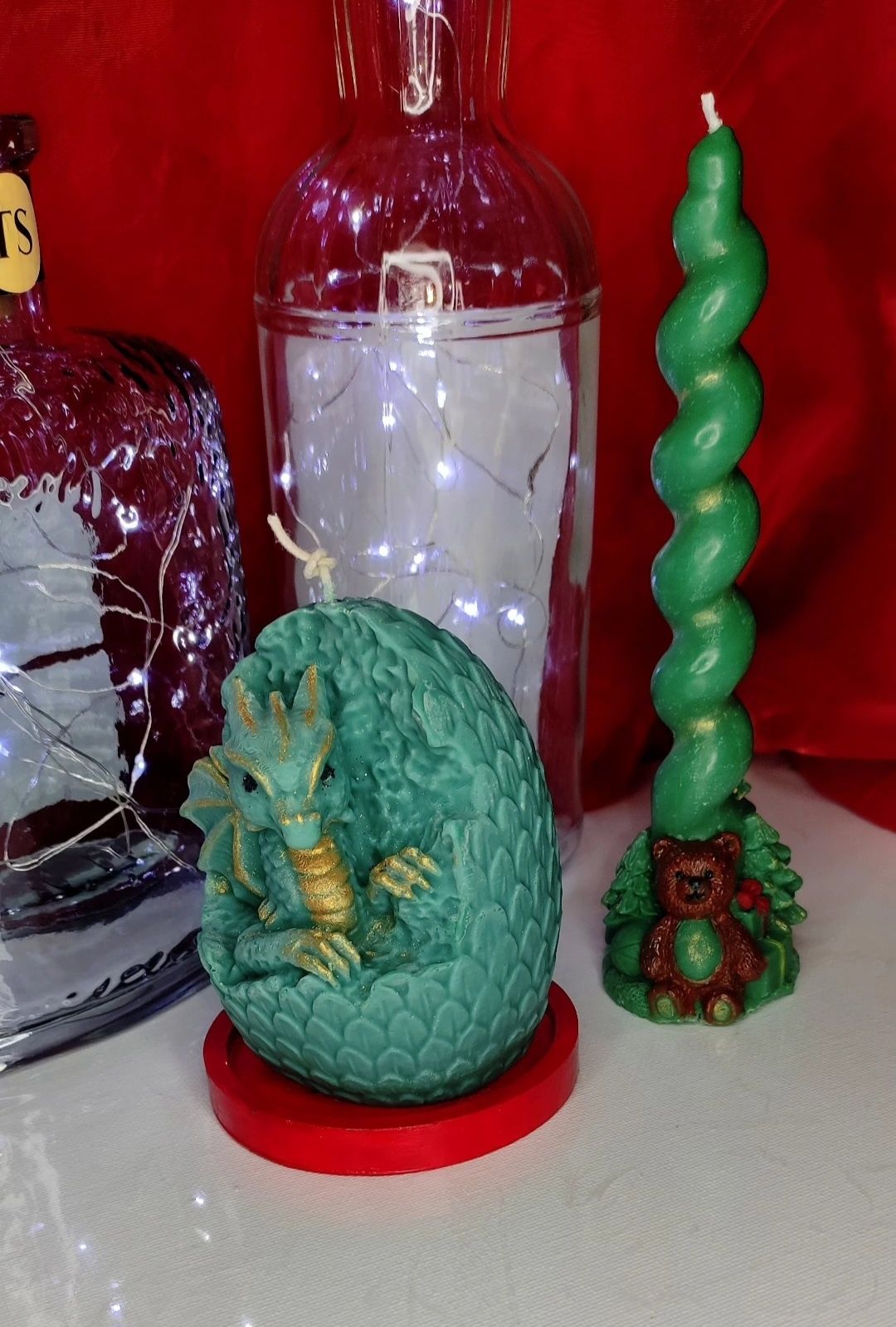 Аромасвічка свічка Дракон символ нового року; різні запахи