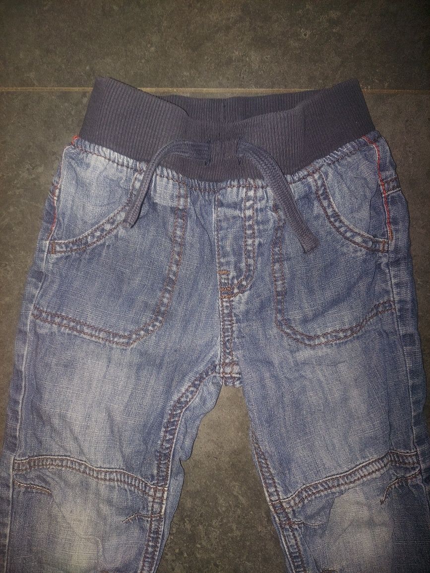 Утеплені джинси для хлопчика 2-3 рочки