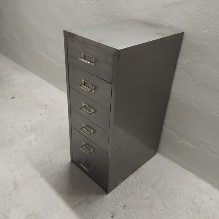Szafka metalowa, warsztatowa, solidna, 6 szuflad