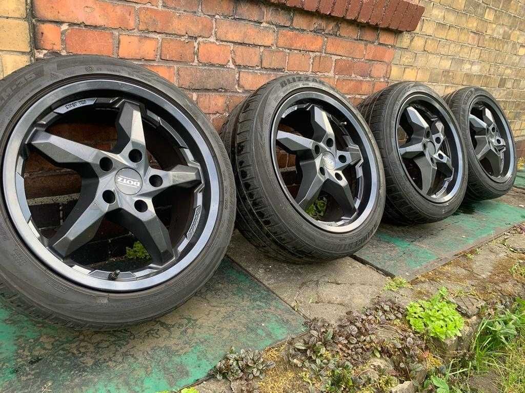 4x Felgi aluminiowe Dotz TOUGE Graphite 8.0"x17" 5x112 ET35