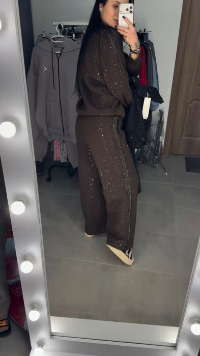 Костюми теплі на флісі зі стразами СК Турція 44-54