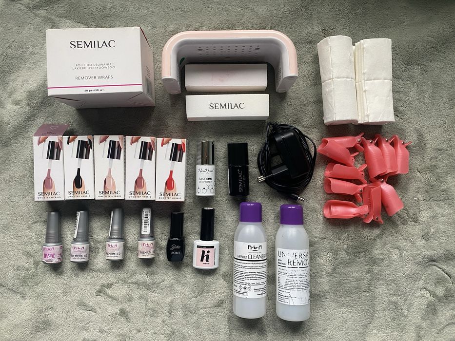 Zestaw do manicure hybrydowego