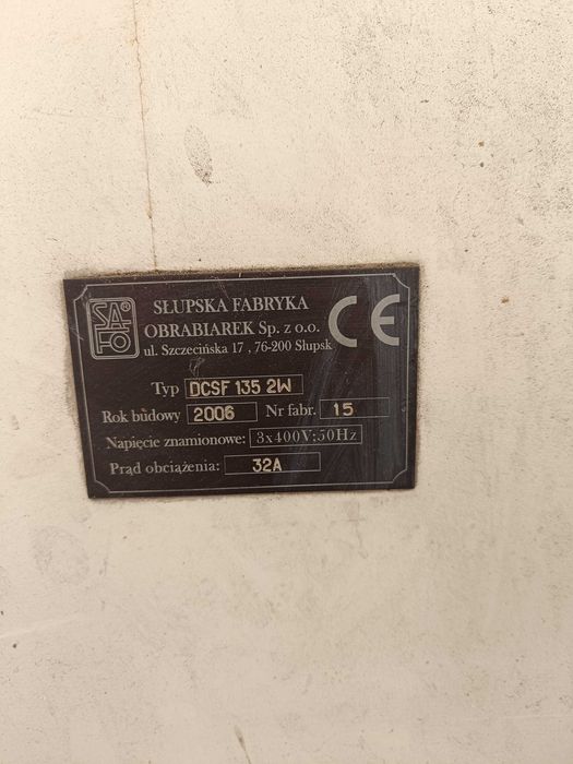 Szlifierka szczotkowa DCSF-135 2W