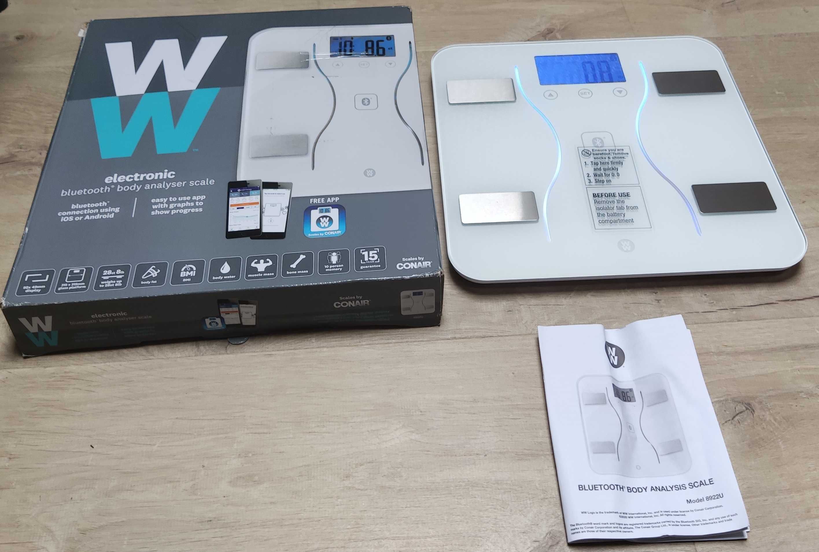 Waga elektroniczna WW by Conair,  Bluetooth