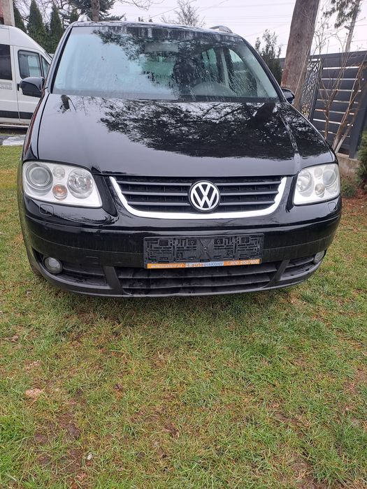 Бампер,капот,крило,телевізор,фари  TOURAN. Туран.Передок