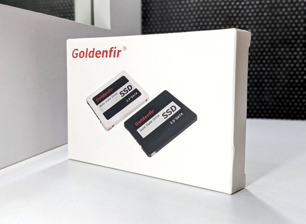 SSD-накопичувач Goldenfir 128 GB SATAIII 2.5" чорний / SSD-диск