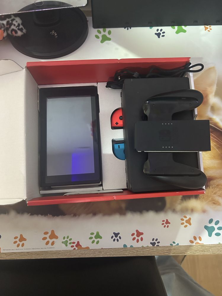 Nintendo switch nova com garantia