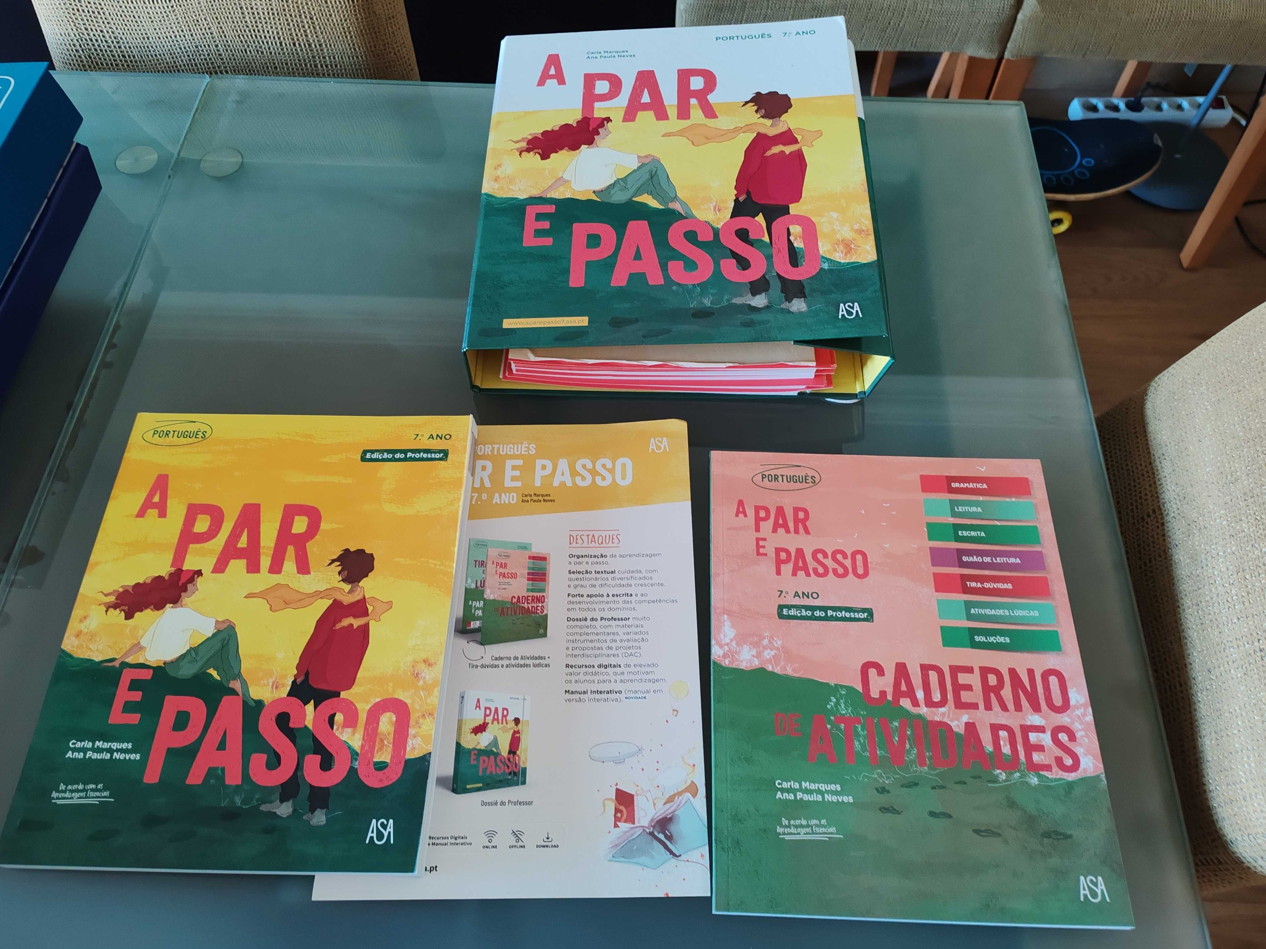 A par e passo 8, 9 ano português