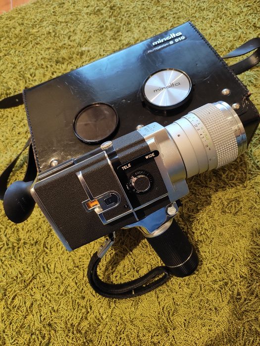 Minolta Autopak-8 D10, maquina de filmar super 8