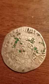 Монета 1/2 таллера Испания 1617 (Патагон) Альберт и Изабелла