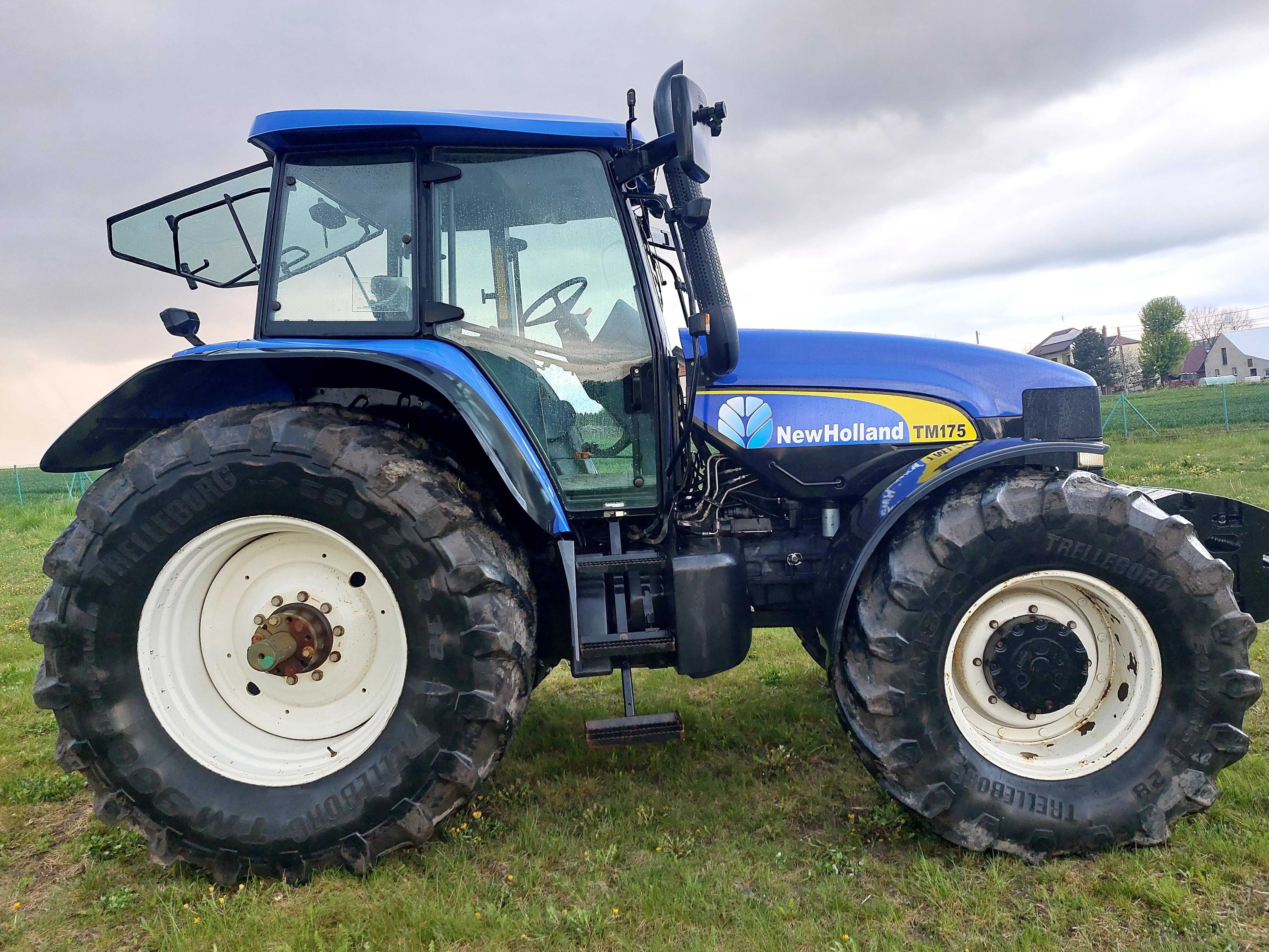 New Holland TM 175 Powercomand, duży ciężki solidny traktor!