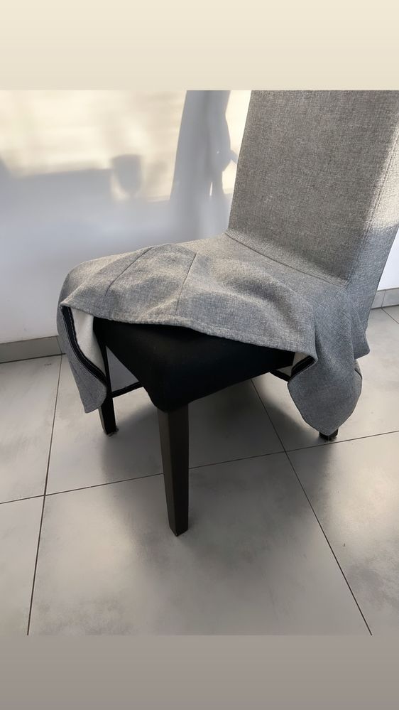 Komplet 4 krzeseł do jadalni Almi Decor