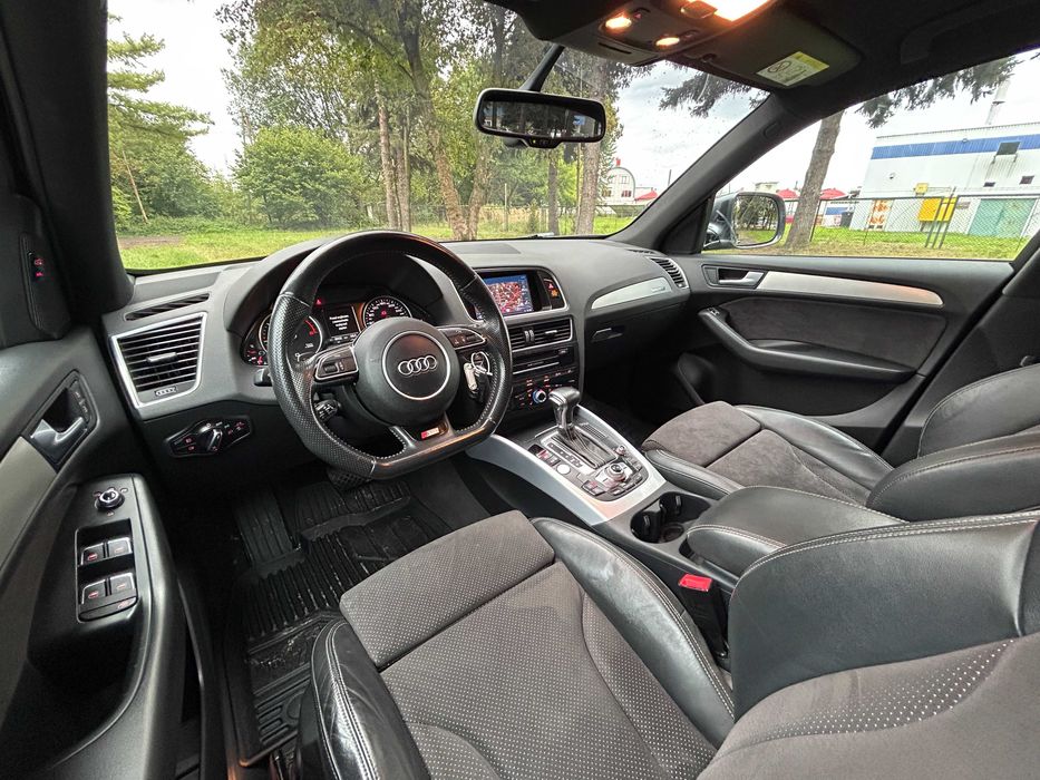 Audi Q5*4x4*Automat*S-line*Nawigacja*Bi-xenon*Podgrzewane Fotele*