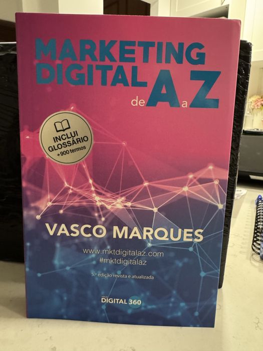 Livro Marketing Digital A a Z NOVO - Vasco Marques