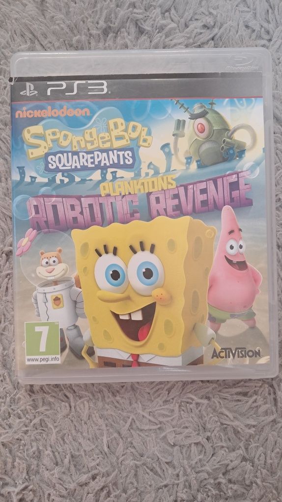 Płyta " Spongebob SQUAREPANTS" na PS3