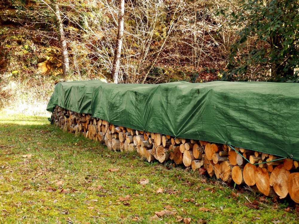 Plandeka polietylenowa zielona 180g Gruba Mocna Wzmacniana UV