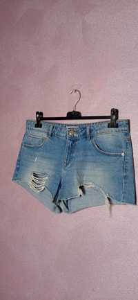 DENIM PIMKIE Spodenki jeans L/XL
