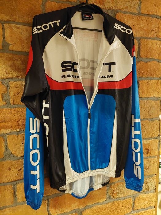 Bluza rowerowa kolarska SCOTT USA Racing Team made ITALY L jak NOWA