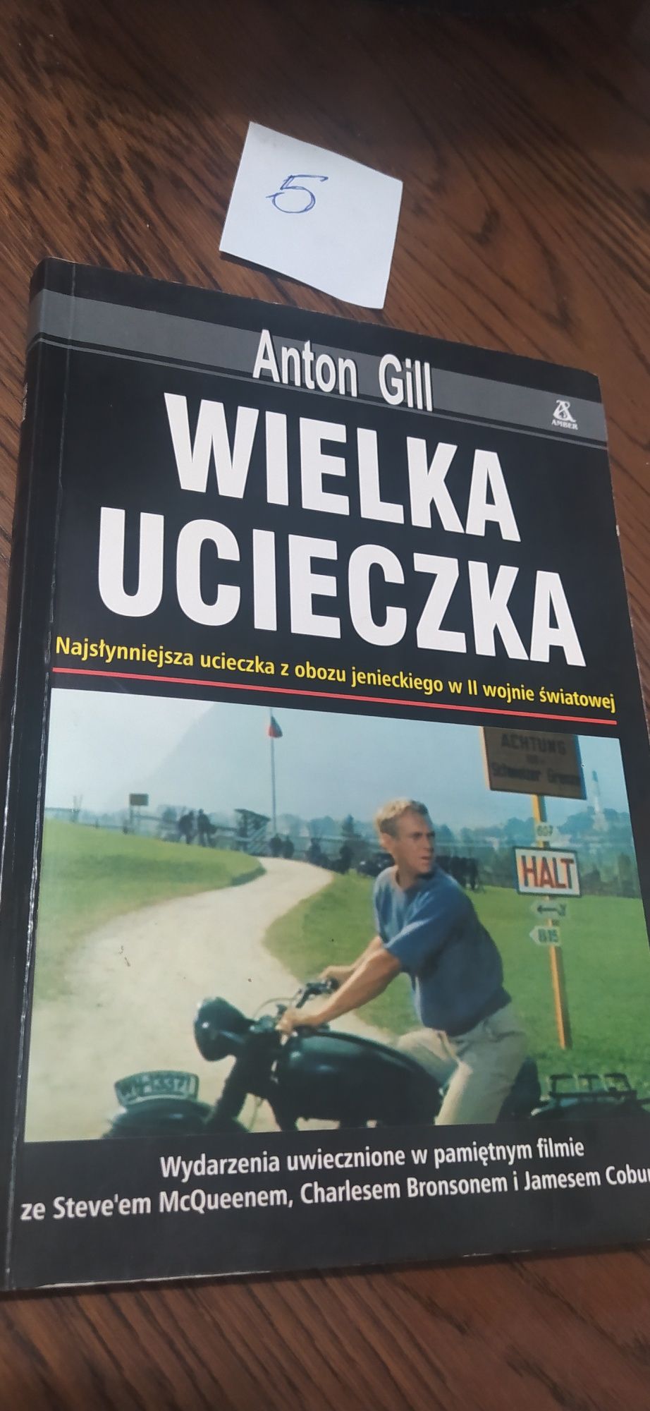 Wielka Ucieczka Anton Gill