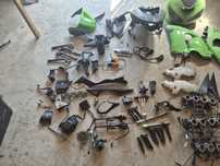 Kawasaki ZX6 ZX 6R Ninja instalacja stelaż wtrysk kierownica owiewka