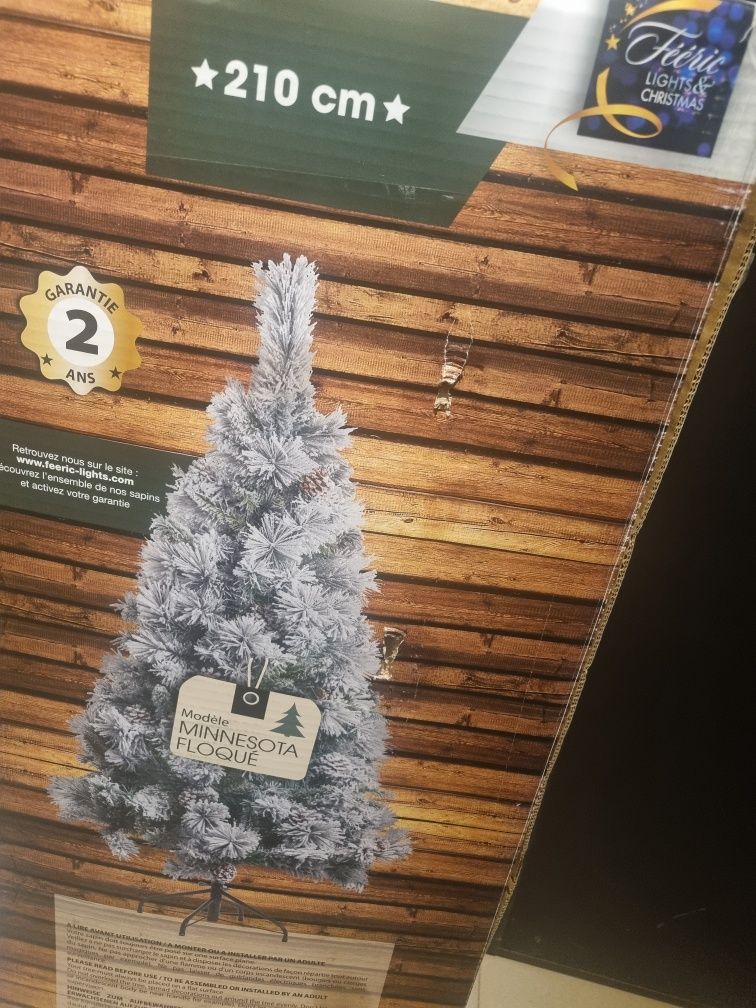 Árvore natal 210cm nova