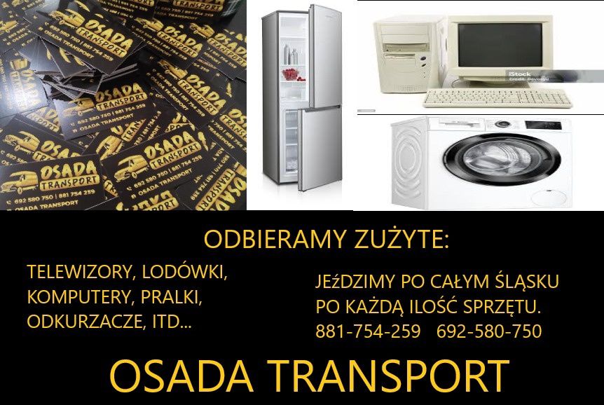 Transport Przeprowadzki Utylizacja Sprzętu AGD RTV