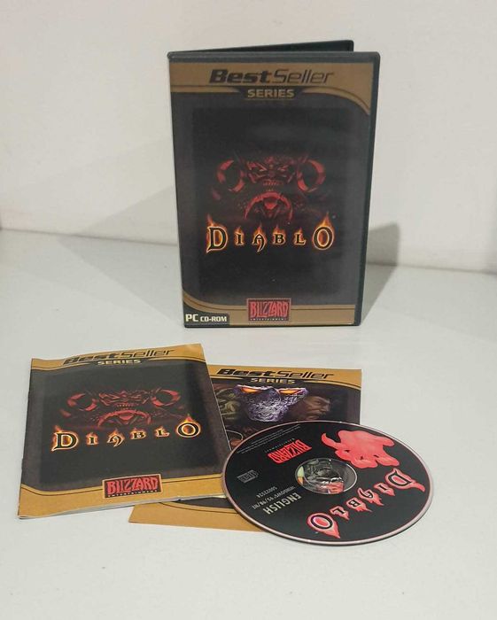 Pc Mac Blizzard Diablo Diablo 2 i Starcraft + dodatki Ang Cd Retro