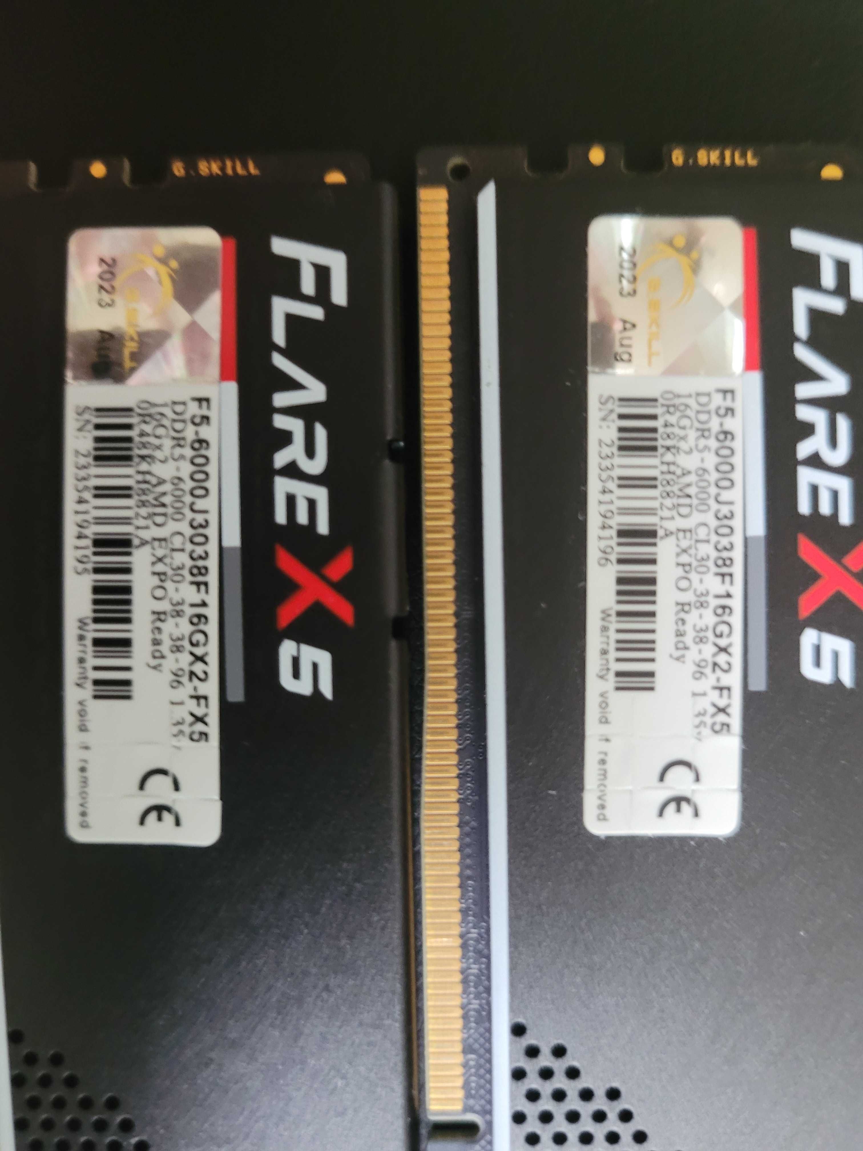 Pamięć G.Skill Flare X5, DDR5, 32 GB, 6000MHz, CL30