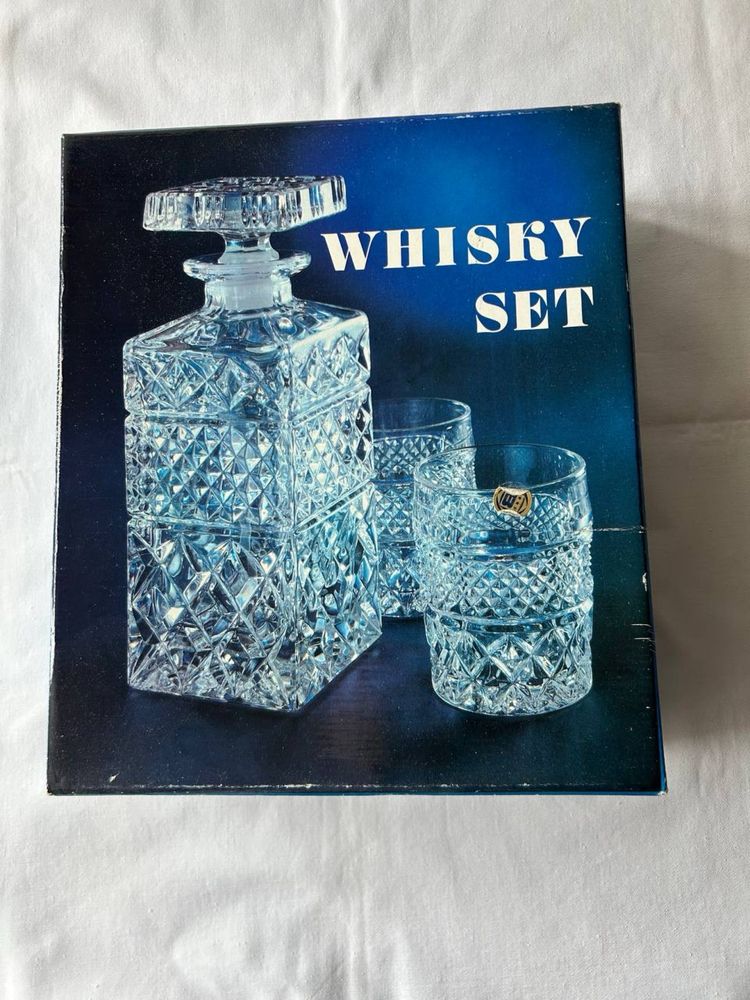 Набор для виски whisky set хрусталь Bohemia Богемия
