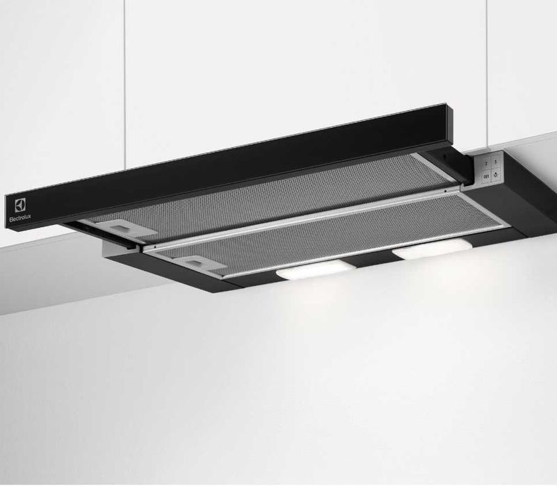 Okap ELECTROLUX LFP326FB Czarny 410m3/h 69dB klasa C