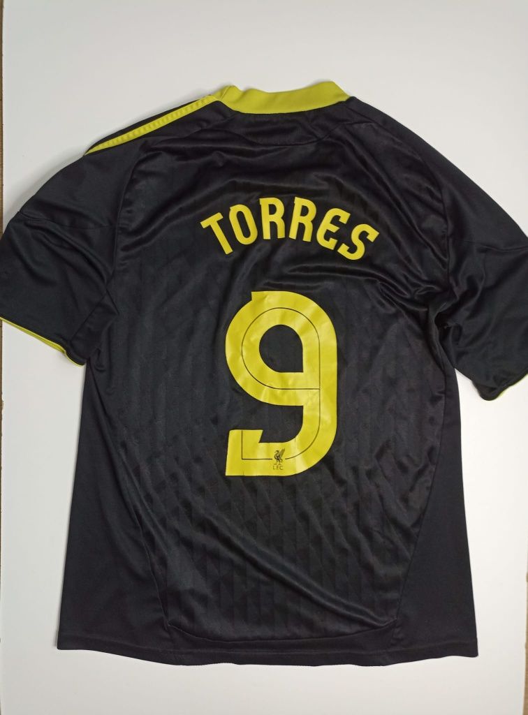 Koszulka piłkarska adidas Liverpool Torres L czarna