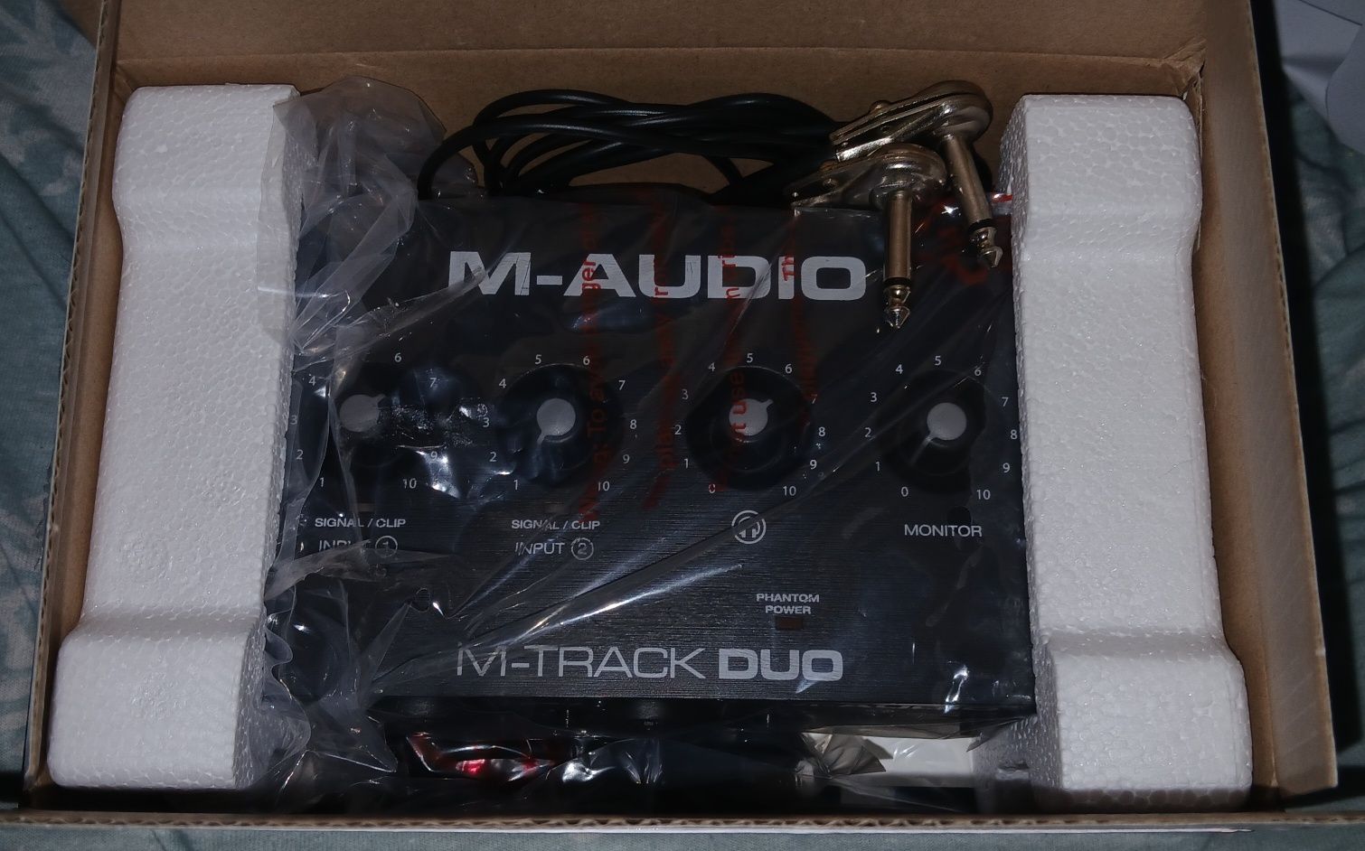 M-TRACK DUO jak nowy m-audio